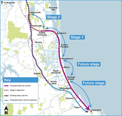 tram times gold coast|G:link Route map .